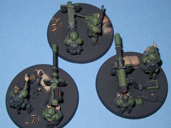 Armée cadienne - armes lourdes