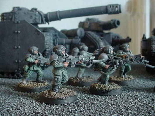 Infanterie et soutien