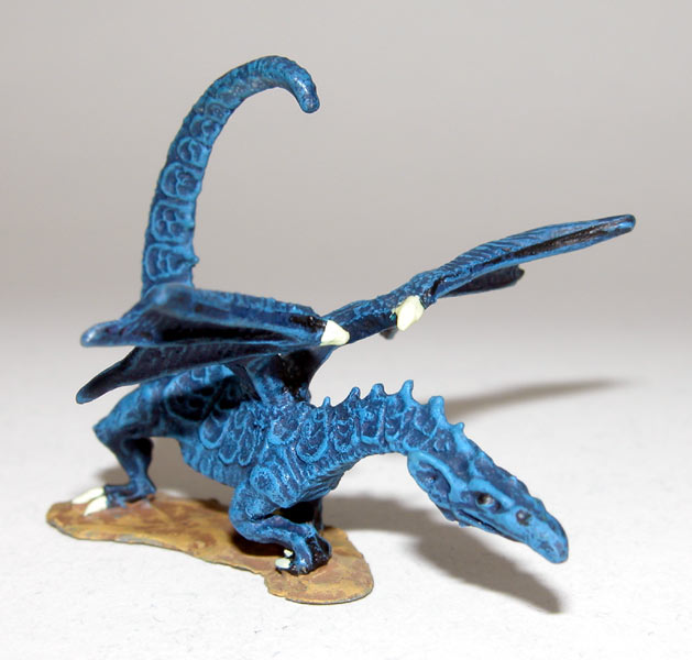 Petit Dragon bleu