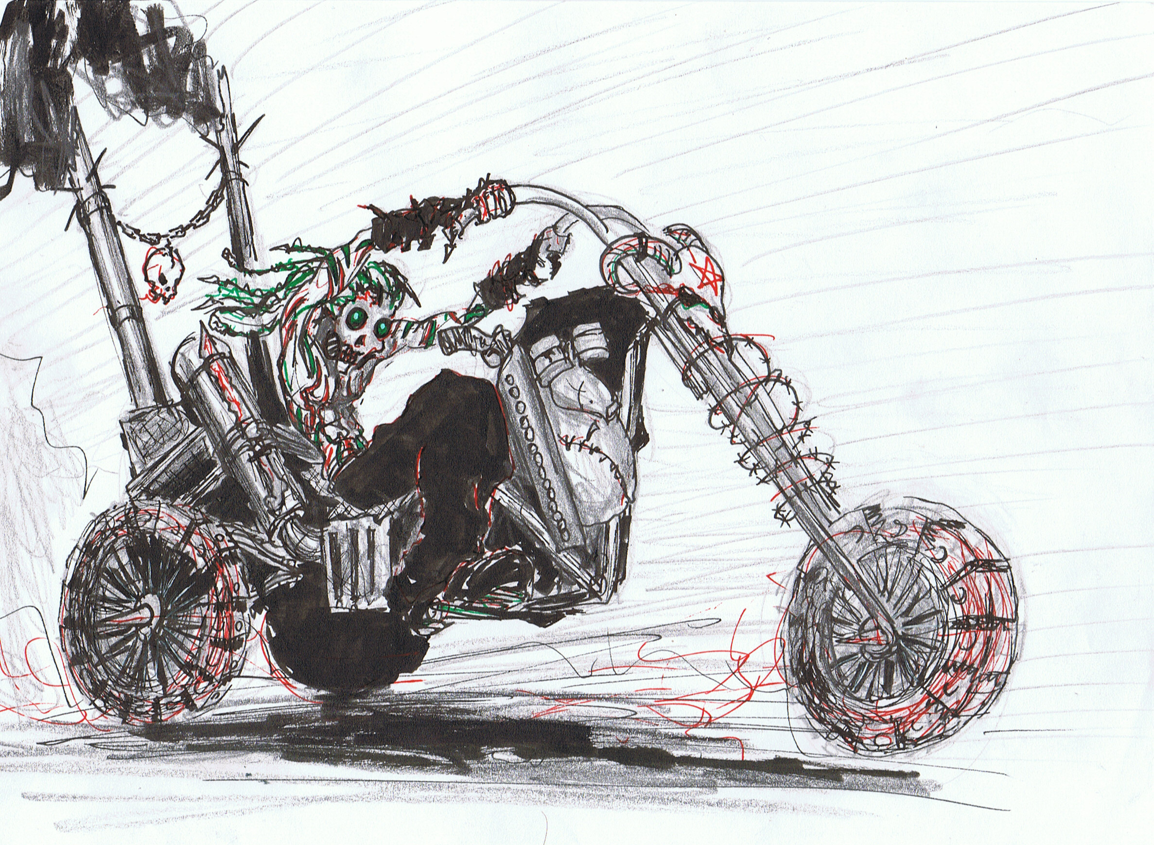 Cyberpunk Rider
