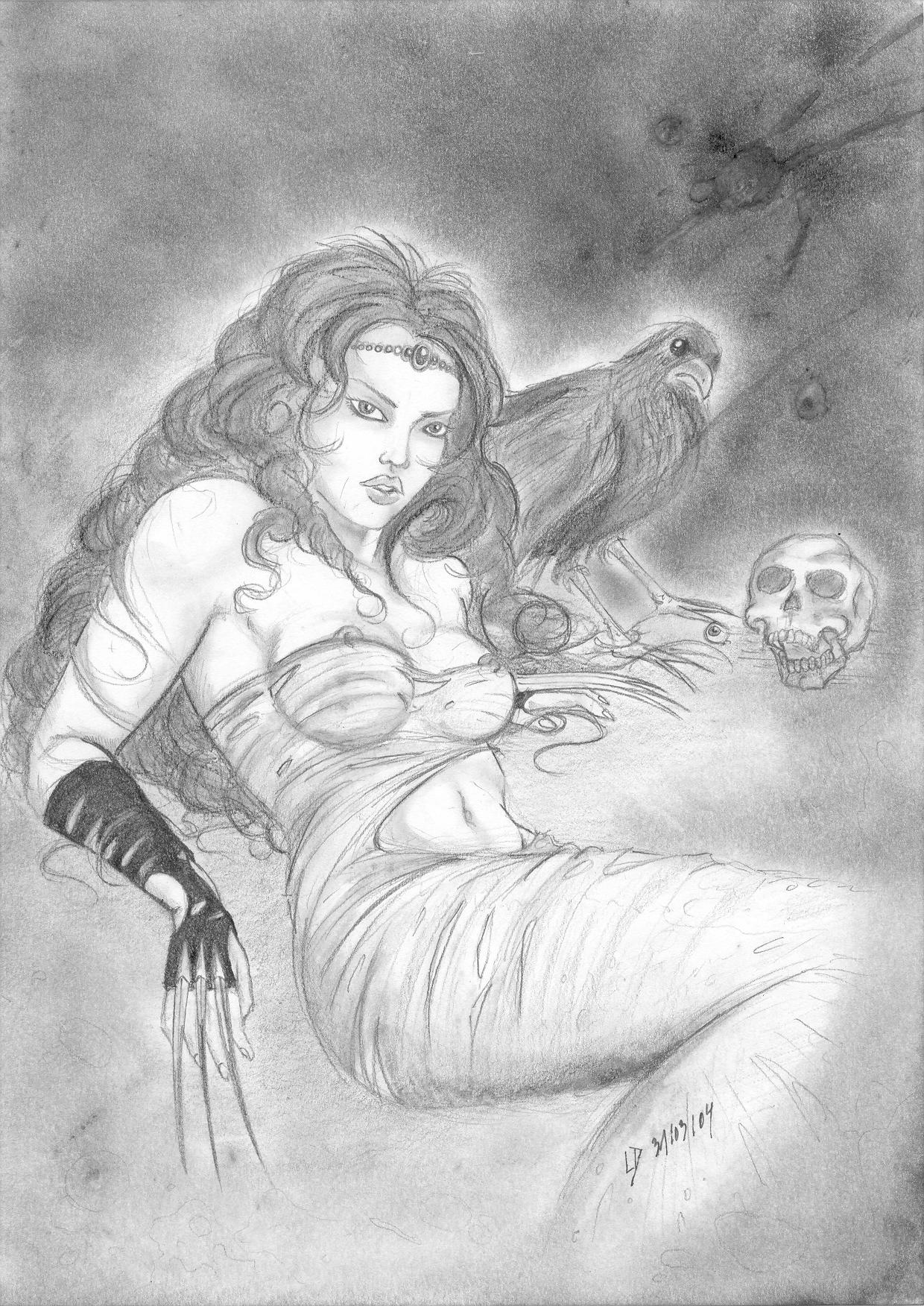 Raven Girl 1