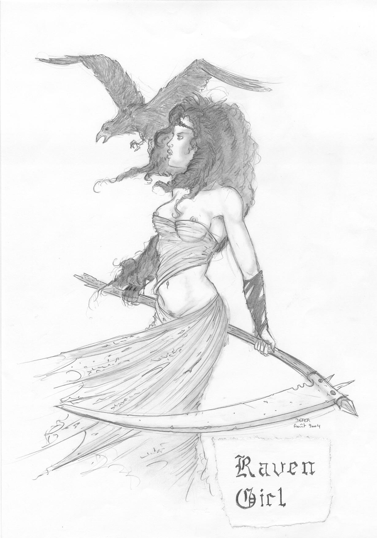 Raven Girl 7